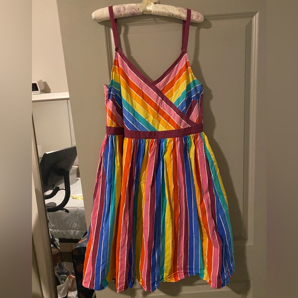 ModCloth Harkel Rainbow Dress